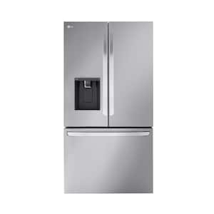 31 cu. ft. SMART Standard Depth MAX French Door Refrigerator with Dual Ice Makers in PrintProof Stainless Steel
