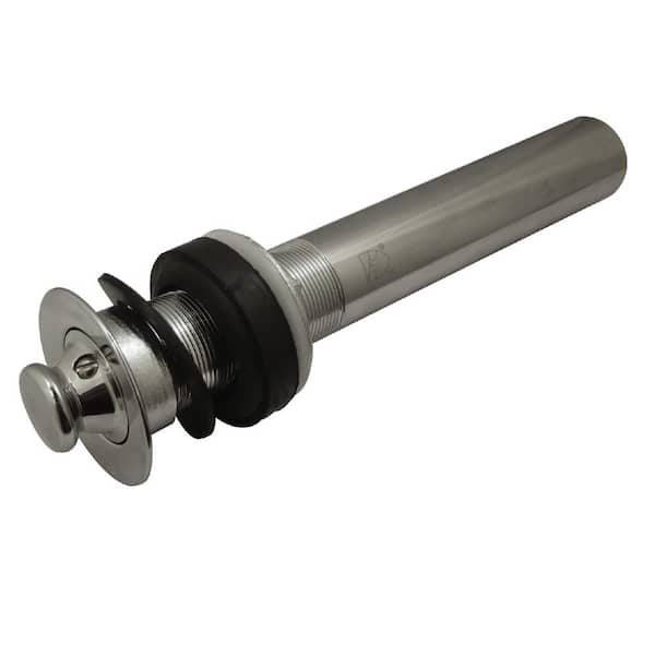 Kingston Brass Trimscape 17-Gauge Lift and Turn Sink Drain without Overflow, Polished Chrome