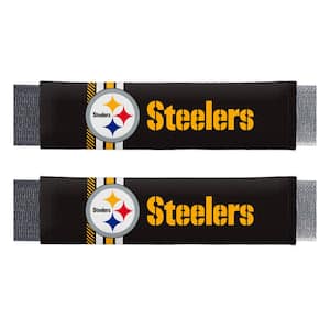 Pittsburgh Steelers Team Color Rally Seatbelt Pad (2-Pieces)