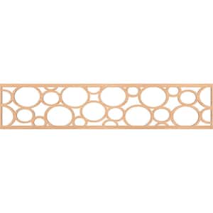 Hemingway Fretwork 0.25 in. D x 46.75 in. W x 10 in. L Hickory Wood Panel Moulding