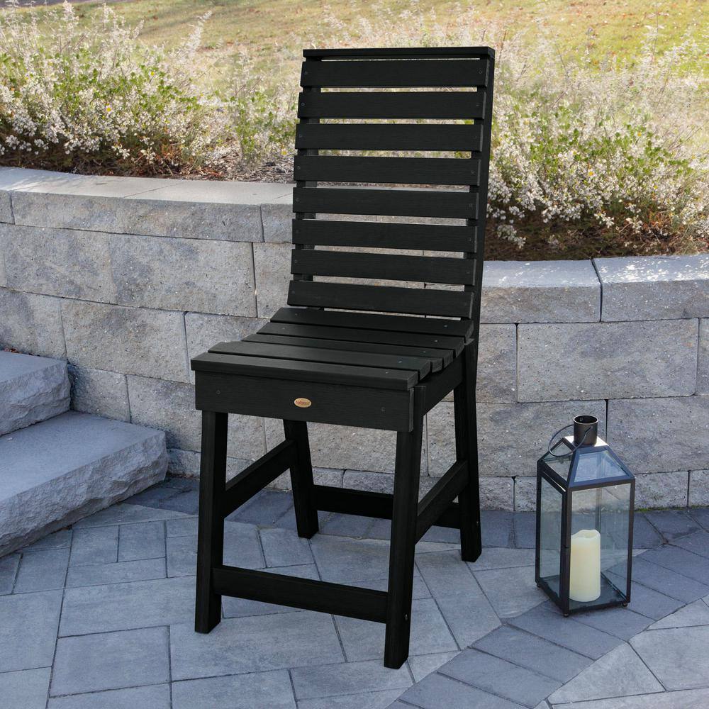 Weatherly Black Recycled Plastic Counter Height Side Chair price history on PriceWatchPro