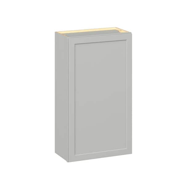 Emerson Whisper Gray Wall 1 Door Ready to Assemble Kitchen Cabinet (24 in. W x 42 in. H x 12 in. D)