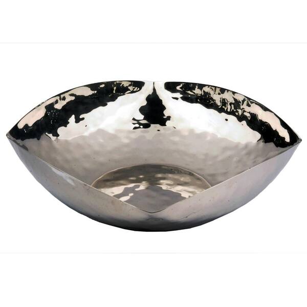 Unbranded Full Polished Stainless Steel 11 in. Salad Bowl