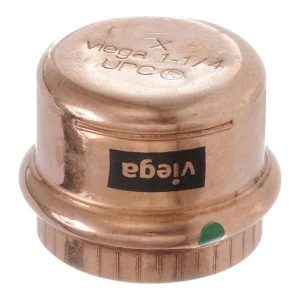 Viega ProPress 1-1/4 in. Press Copper Cap