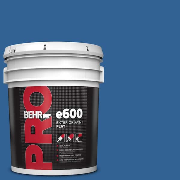 BEHR PRO 5 gal. #S-G-580 Running Water Flat Exterior Paint