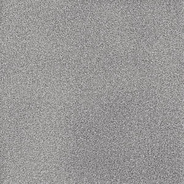 Perfected I - Complete - Gray 40 oz. SD Polyester Texture Carpet - Installation Required
