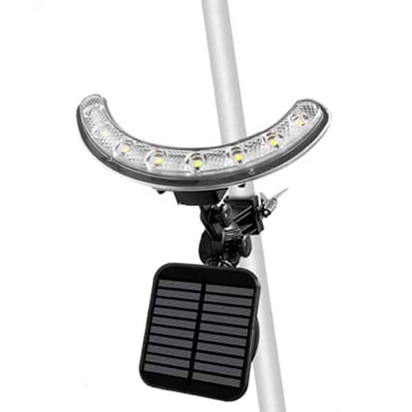 Adjustable Solar Powered Flag Pole Light, 132 LED Ultra-Bright