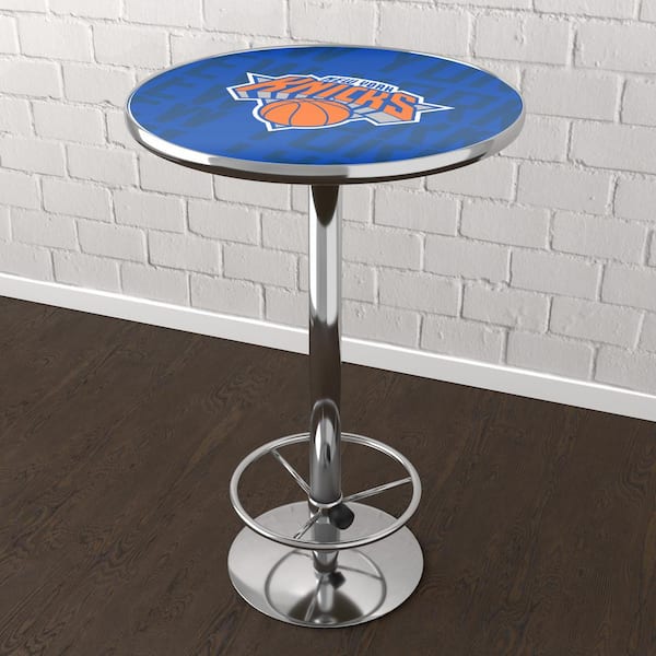 Unbranded New York Knicks City Blue 42 in. Bar Table