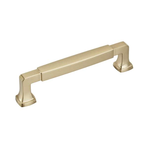 Amerock Stature 5-1/16 in. (128 mm) Center-to-Center Golden Champagne  Cabinet Drawer Bar Pull BP36888BBZ - The Home Depot