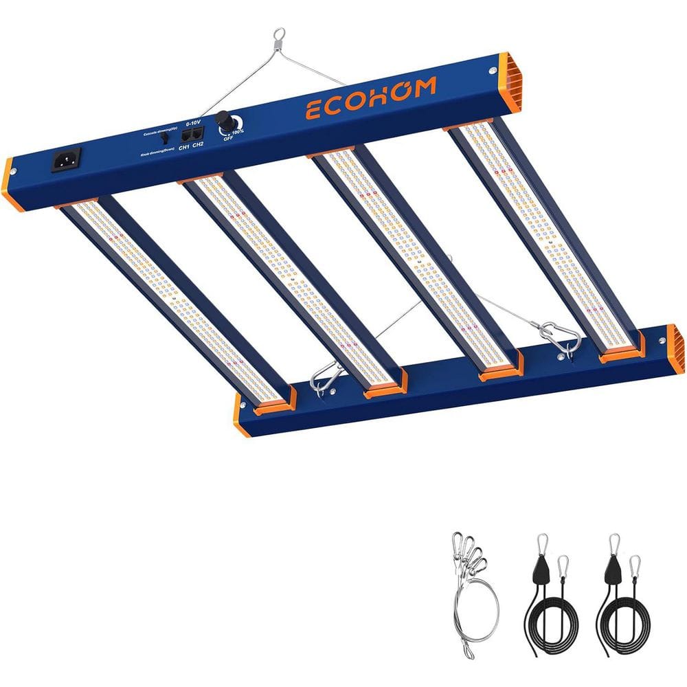 Adewalk 3 ft. 320-Watt Blue Dimmable LED Spectrum Linkable Plant