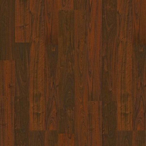 Unbranded Take Home Sample - Antigua Mahogany Laminate Wood Flooring