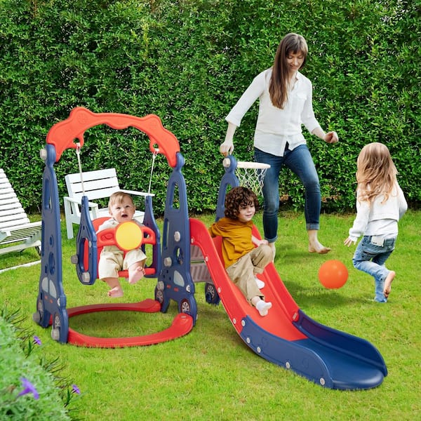  Baby Swing, Toddler Swing, Baby Swing with Stand, Swing Set for  Infant, Outdoor Indoor Swing Set with Canvas Cushion Seat : Toys & Games