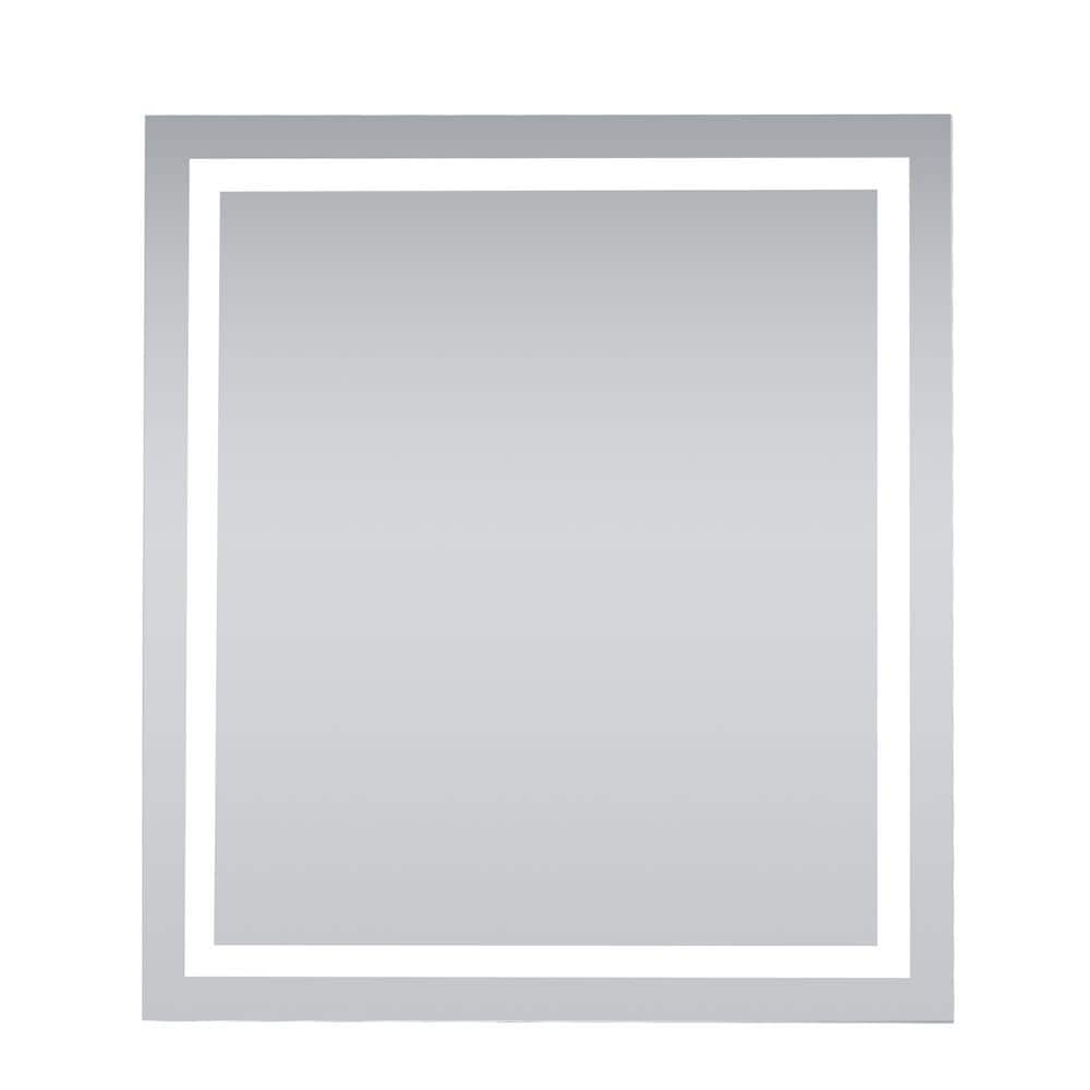 Timeless 36 in. W x 40 in. H Framed Rectangular LED Light Bathroom Vanity M