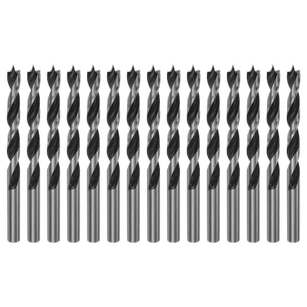 Carbon Steel Brad Pilot Point Set (15-Piece)