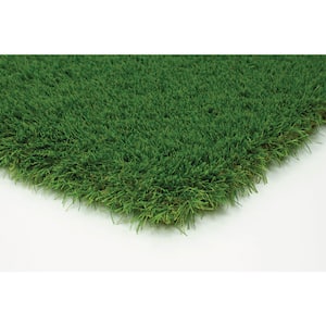 Premium SAMPLE Landscape 12 ft. Wide x Cut to Length Green Artificial Grass