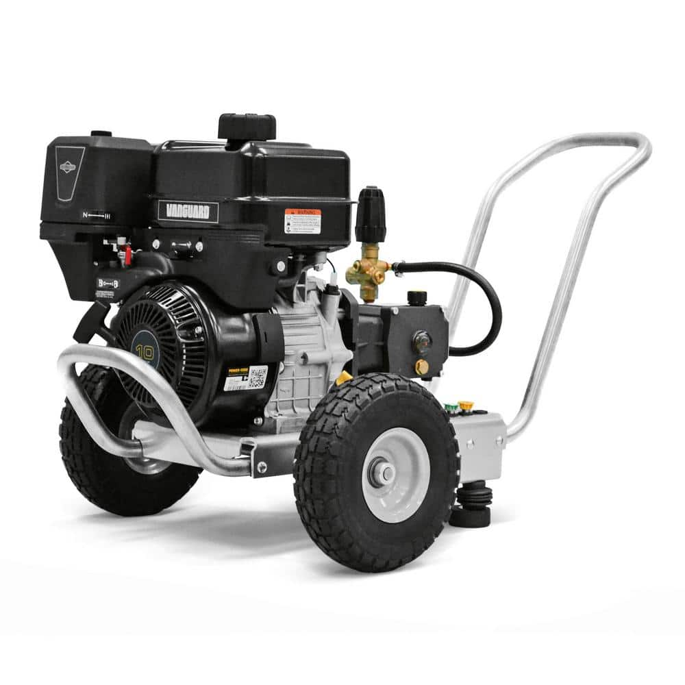 HD Series GeB 4000 PSI 4.0 GPM Professional Belt Drive Cold Water Gas Power Pressure Washer with Electric Start -  Karcher, 1.107-434.0