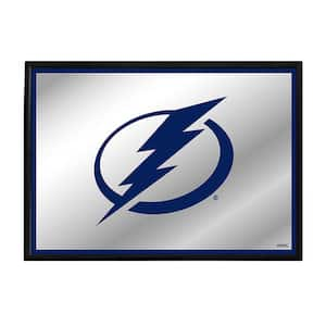 The Fan-Brand Tampa Bay Lightning: Round Slimline Lighted Wall Sign 18 in.  L x 18 in. W 2.5 in. D NHTBLG-130-01 - The Home Depot