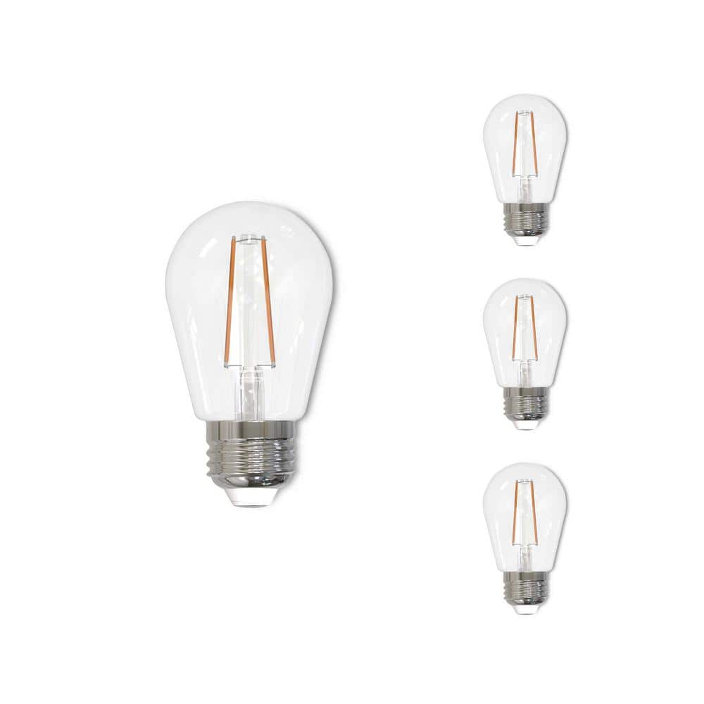 11-Watt Equivalent Warm White Light S14 (E26) Medium Screw Base Dimmable Cl