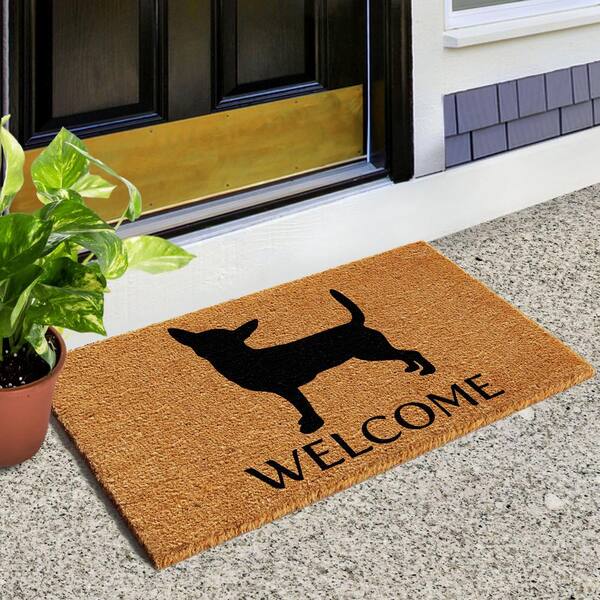 Chihuahua welcome mat Clearance