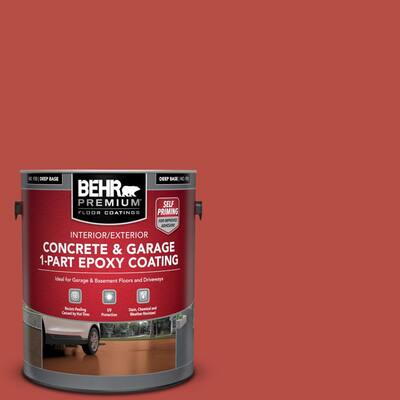 1 gal. #M160-7 Raging Bull Self-Priming 1-Part Epoxy Satin Interior/Exterior Concrete and Garage Floor Paint