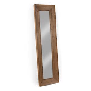 18.6 in. x 68 in. Farmhouse Rectangle Framed Mirror