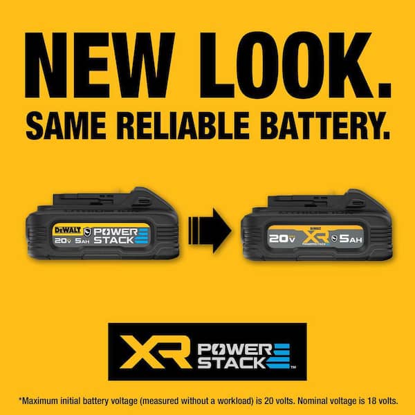 DEWALT - POWERSTACK 20-Volt MAX Lithium-Ion Oil Resistant 5.0 Ah Battery Pack