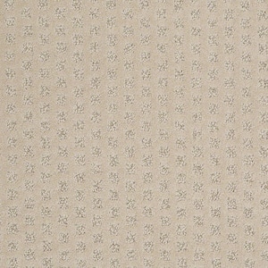 Crown - Bobcat - Beige 42.1 oz. Nylon Pattern Installed Carpet