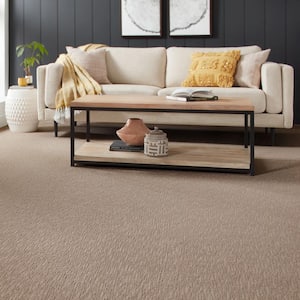 Enchantment  - Sundial - Beige 32 oz. Triexta Pattern Installed Carpet