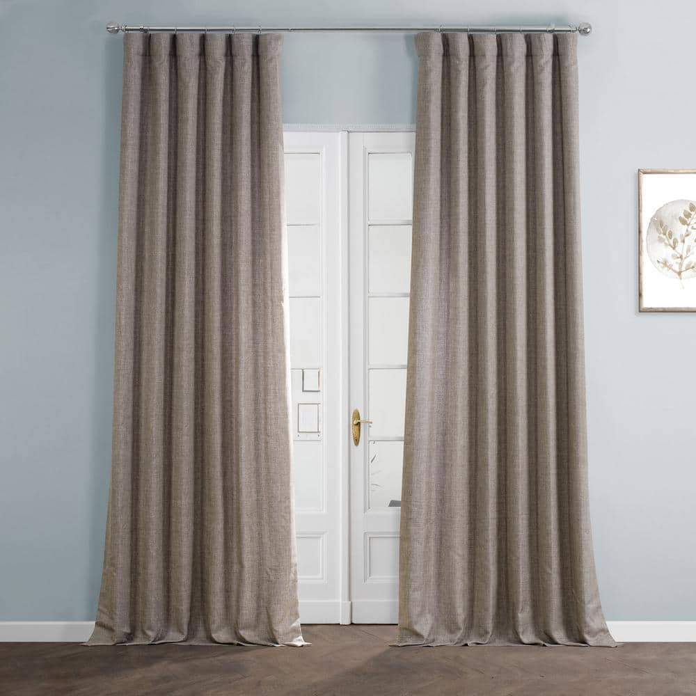 doral blackout curtain panel cream