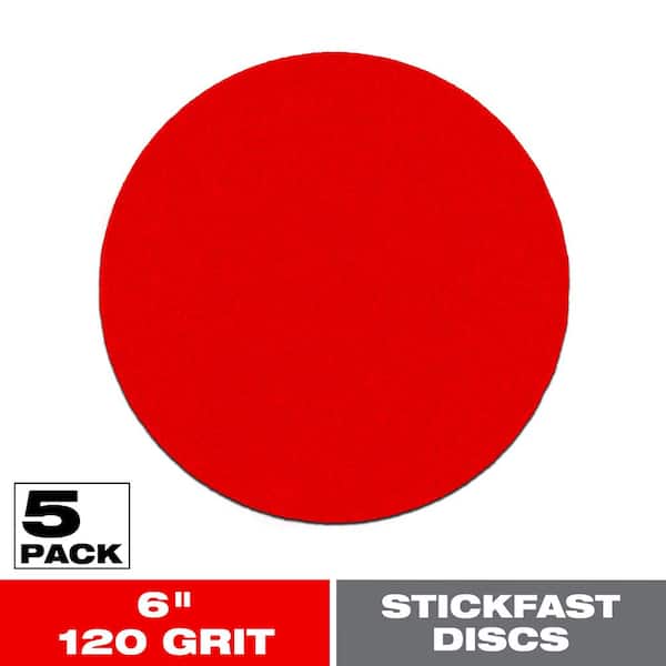 DIABLO 6 in. 120-Grit ROS StickFast Sanding Discs