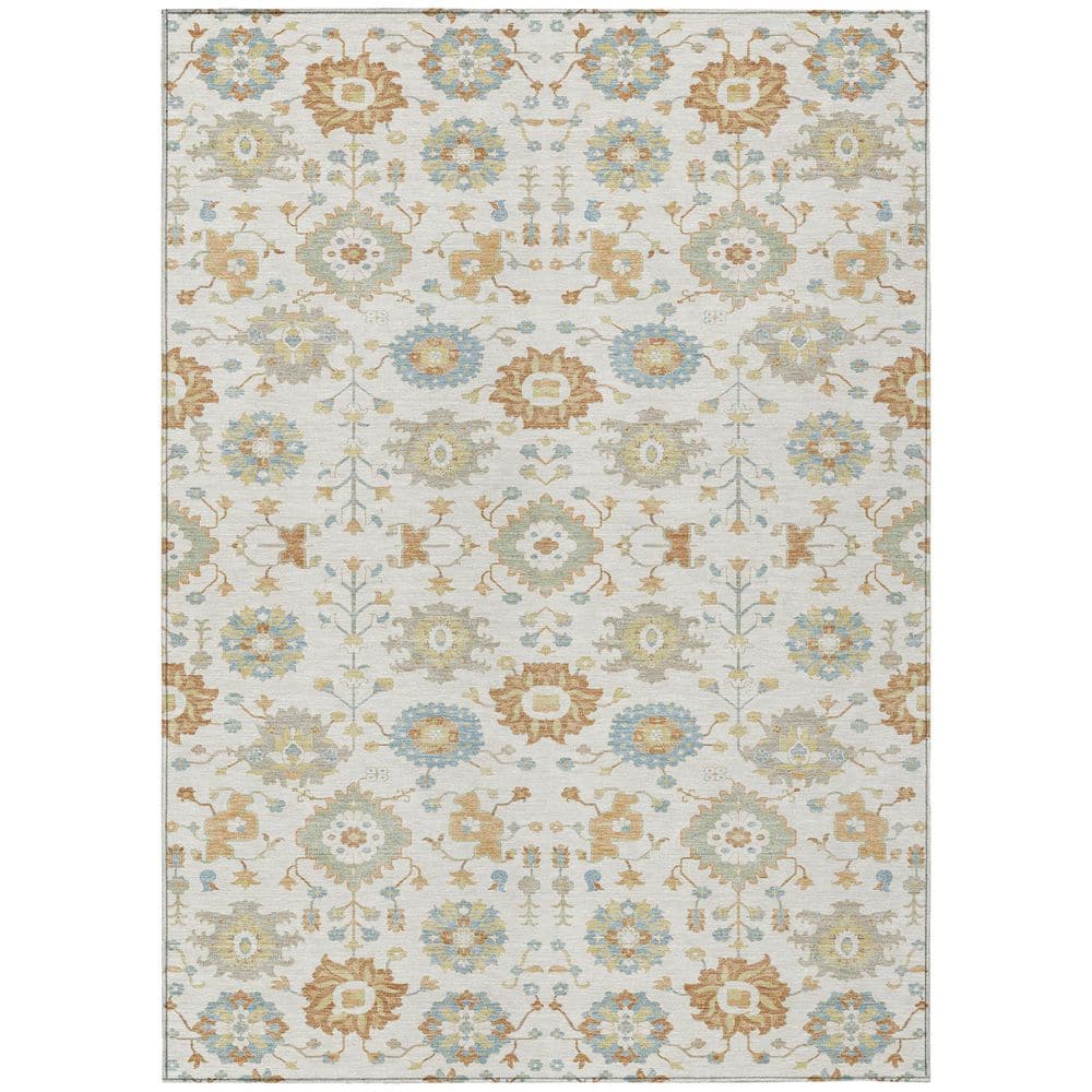 Chantille Machine Washable Indoor/Outdoor Abstract ACN2610 Ivory 8 ft. x 10 ft. Area Rug price history on PriceWatchPro