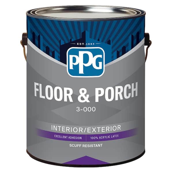 PPG 1 gal. Tintable Base 1 Satin Interior/Exterior Floor and Porch Paint