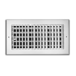 8 in. x 6 in. Adjustable 1-Way Wall/Ceiling Register