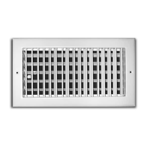 Everbilt 8 in. x 6 in. Adjustable 1-Way Wall/Ceiling Register