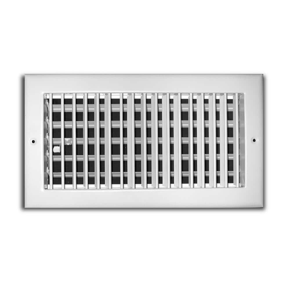 24 in. x 6 in. 1-Way Aluminum Adjustable Wall/Ceiling Register price history on PriceWatchPro