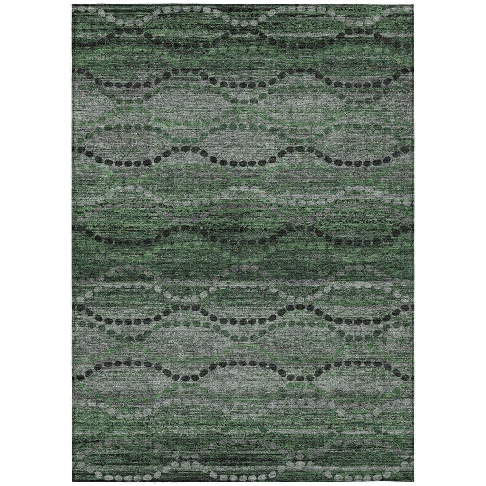 Chantille Machine Washable Indoor/Outdoor Abstract ACN2031 Olive 9 ft. x 12 ft. Area Rug price history on PriceWatchPro