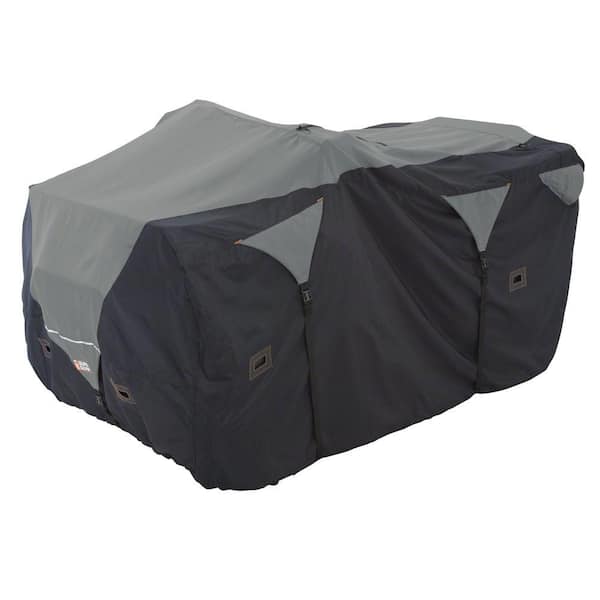 Classic Accessories X-Large ATV Deluxe Storage Cover in Black/Grey