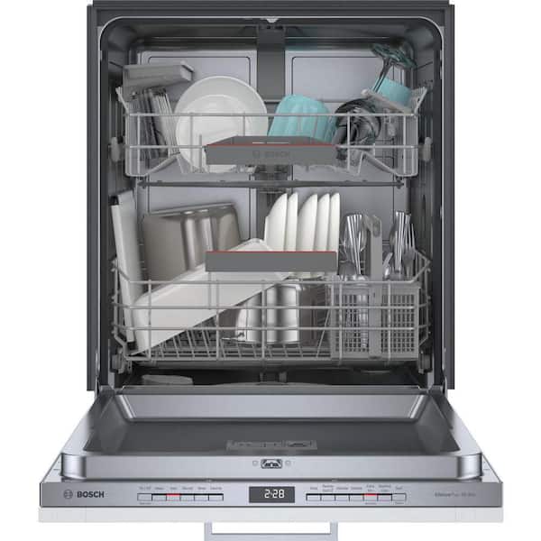 300 Series 24 in. ADA Compliant Smart Top Control Custom Panel Ready Dishwasher with Stainless Steel Tub, Quieter 48dBA