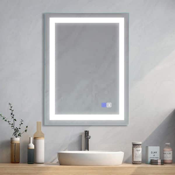 Anti Fog Wall Bathroom Vanity Mirror, Diy Led Lights Behind Mirror