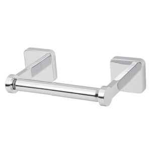 Delta Everly Double Post Pivoting Toilet Paper Holder in Polished Chrome 