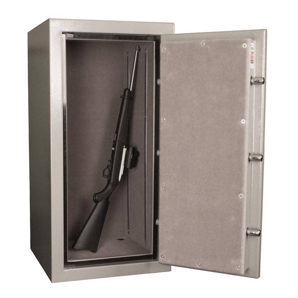 Medium Gray Fireproof Digital Steel In-Floor Safe
