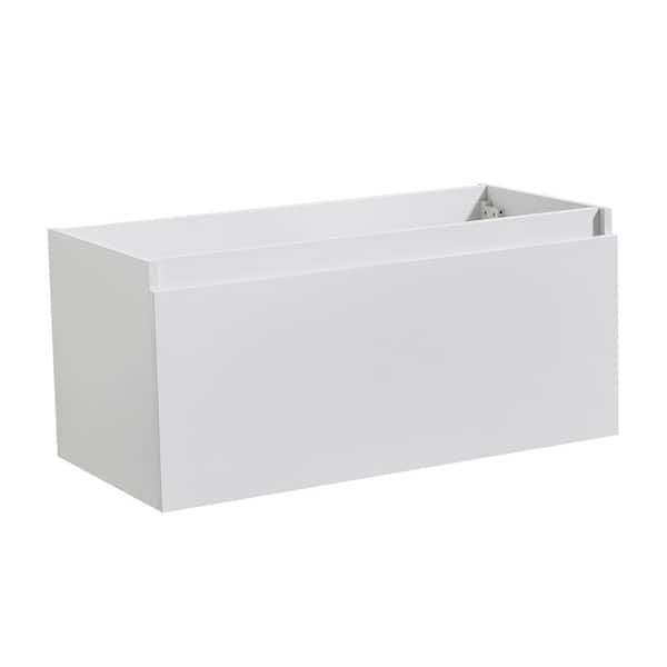 Fresca Mezzo 40 in. Bathroom Vanity Cabinet Only in White FCB8010WH ...