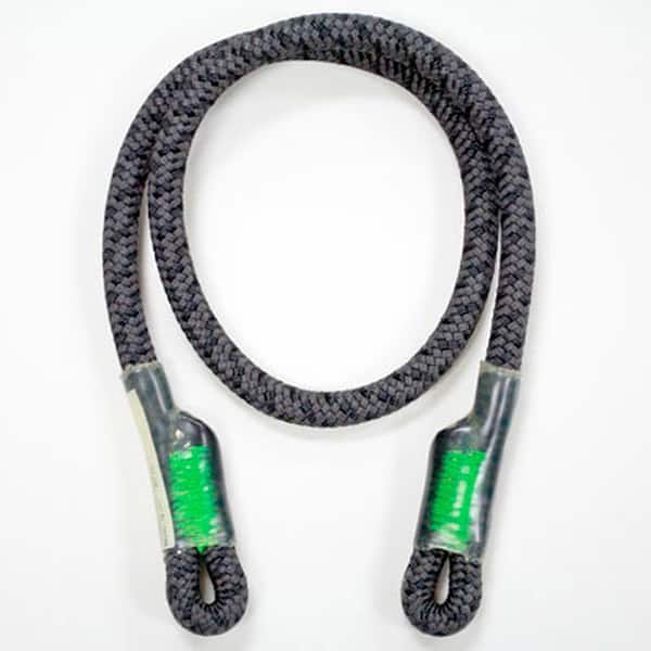 ROPE LOGIC 3/8 in. x 30 in. Bee-Line Black Eye and Eye Prusik Cord