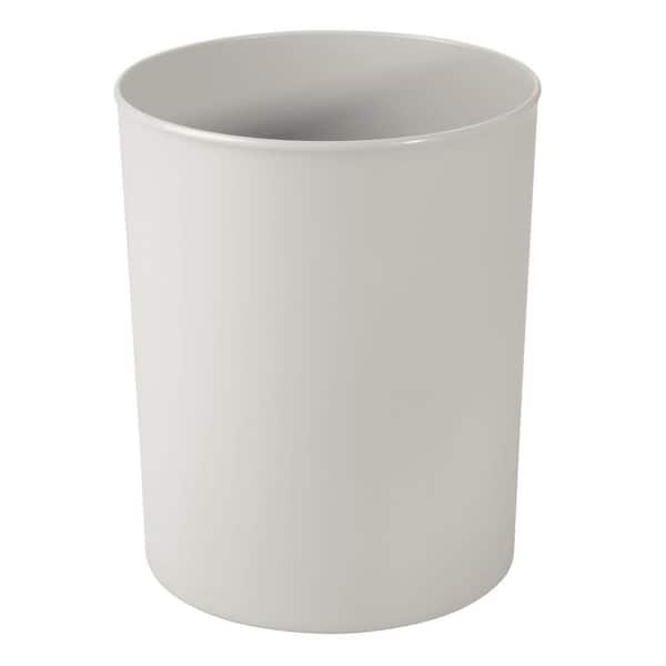 iDesign Franklin Solid Waste Can in Gray