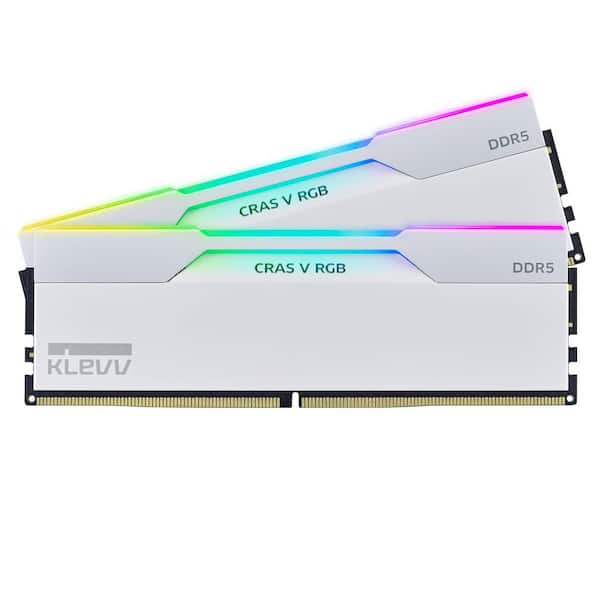 BIBIVIS RGB DDR5 2 x 16GB, 6400MHz Gaming Desktop Ram Memory CL32 A-DIE 1. 35V XMP 3.0/AMD Expo Ready White