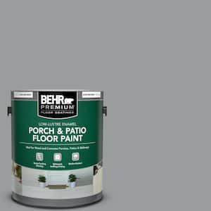 1 gal. #N500-4 Pencil Sketch Low-Lustre Enamel Interior/Exterior Porch and Patio Floor Paint