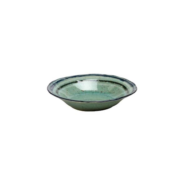 CASAFINA Sausalito 16 fl. oz Green Ceramic Stoneware Pasta Bowl (Set of 6)