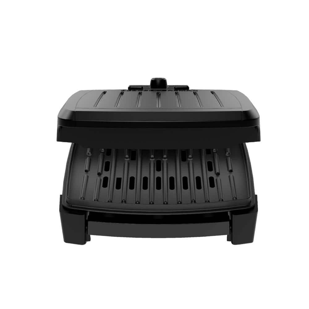 George Foreman 5-Serving Classic Plate Grill GRS075B - The Home Depot