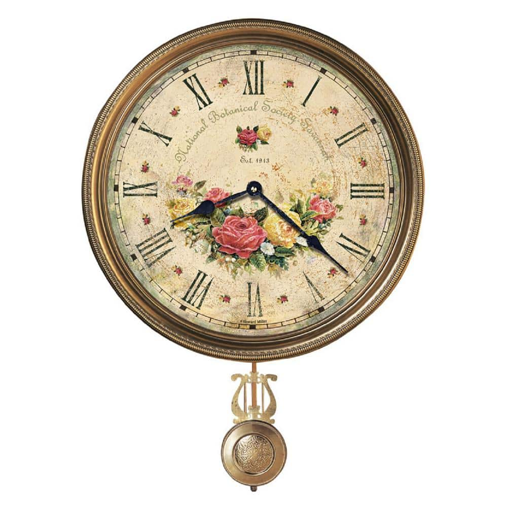 Howard Miller - Savannah Botanical VII Wall Clock