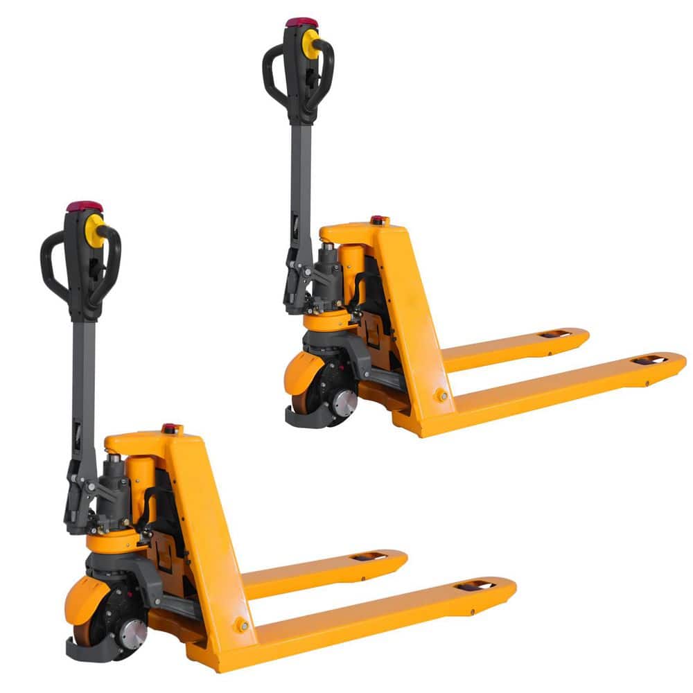 3300 lbs. 48 in. x 27 in. Fork Electric Pallet Truck 24V/20AH Lithium Battery Powered Pallet Jack (2-pack) price history on PriceWatchPro
